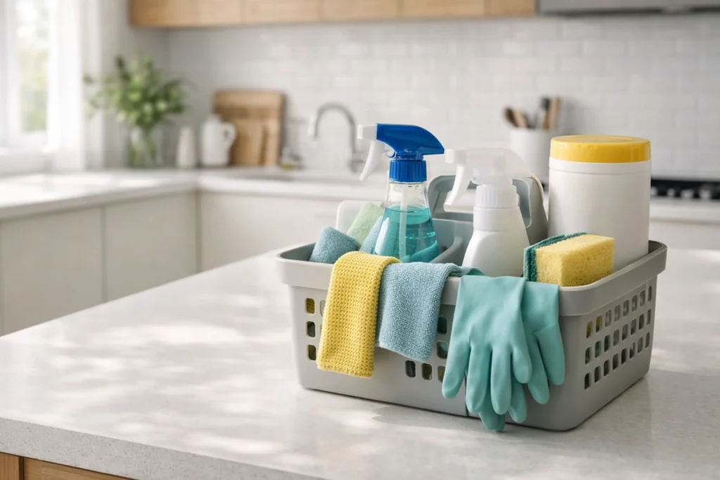 cleaning caddy essentials